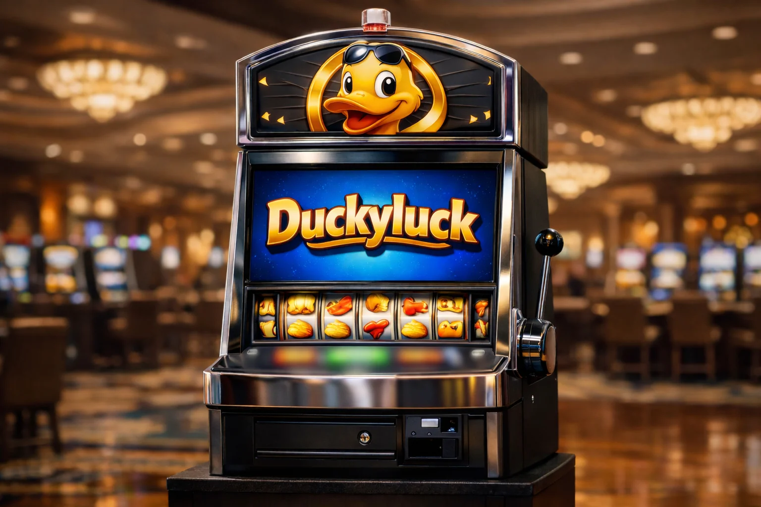 Slot machine selection screen